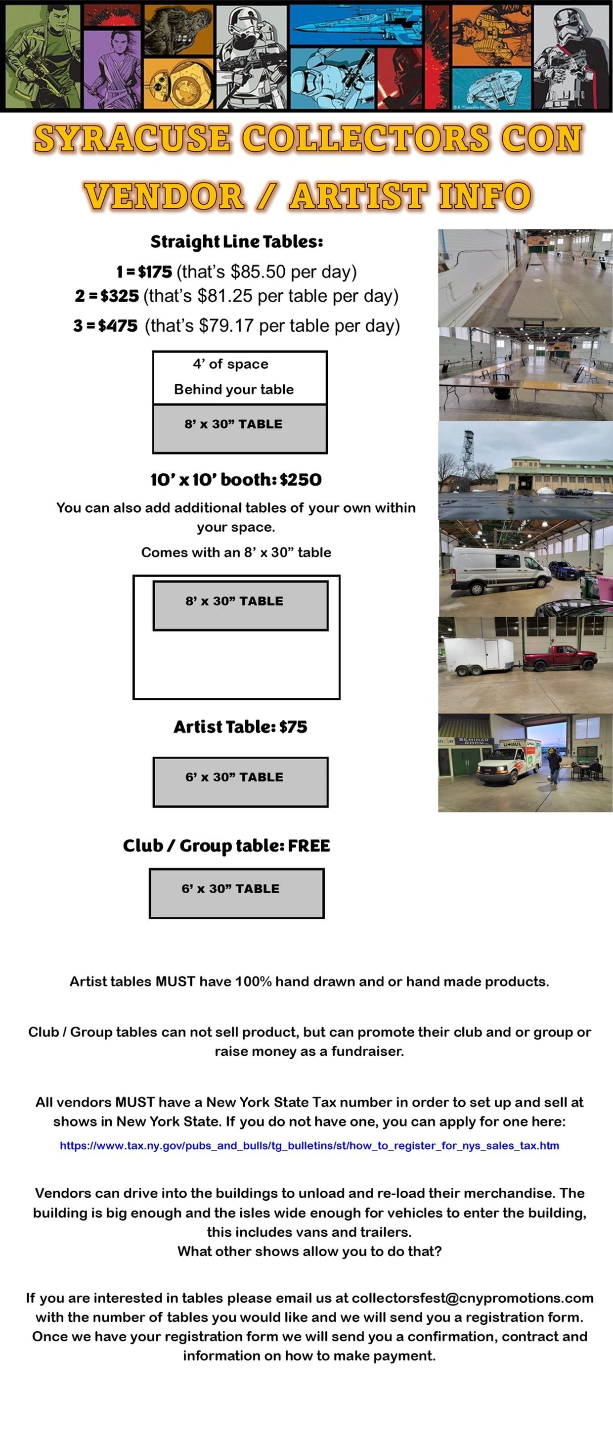 Vendor Syracuse Collectors Con